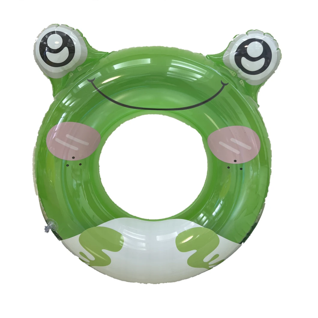 Factory Custom Frog Animals Inflatable Outdoor Play Toy Pool Floats Swimming Rings