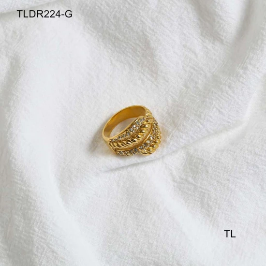 Fabricant de bijoux de mode personnalisés Wish Shop Online Wedding Ring Luckibless Jewelry, Finger Rings Women